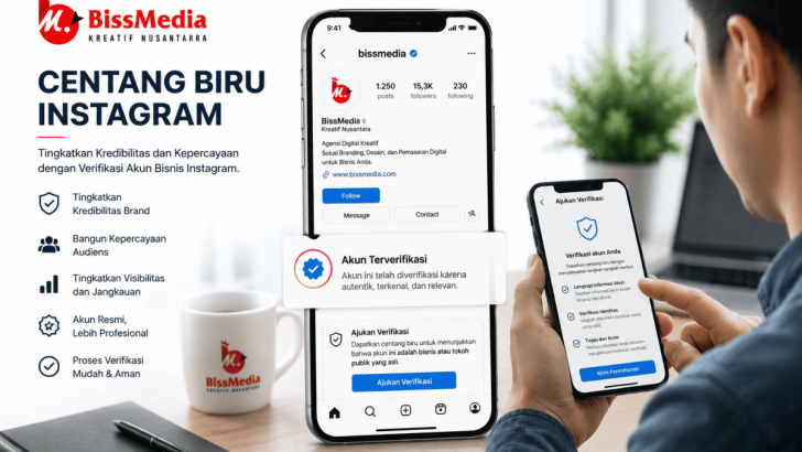 Centang Biru Instagram